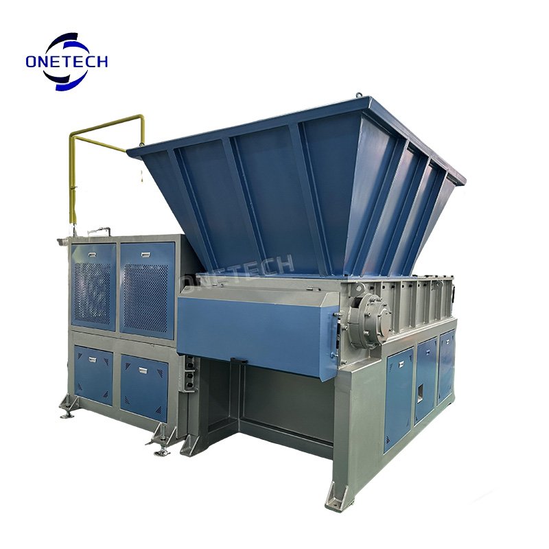 3single shaft shredder for onetech machinery factory_