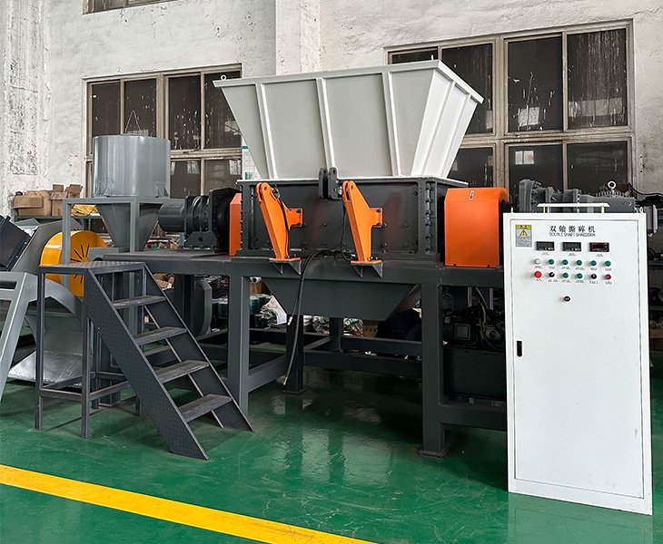 High-Output Tire Shredder Machine