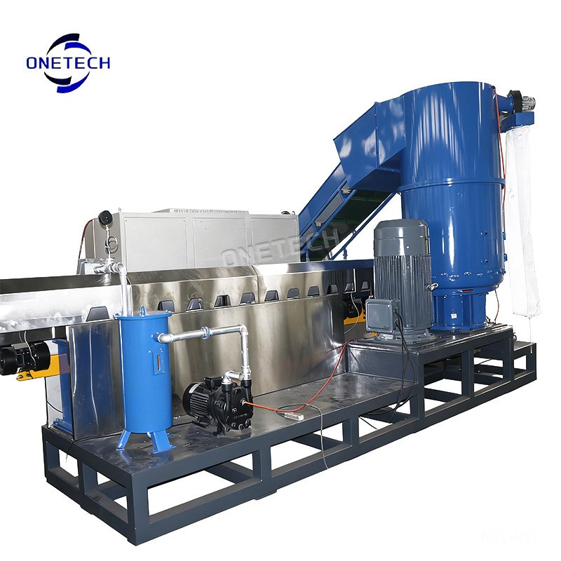 6plastic pelletizing line for plastic film_