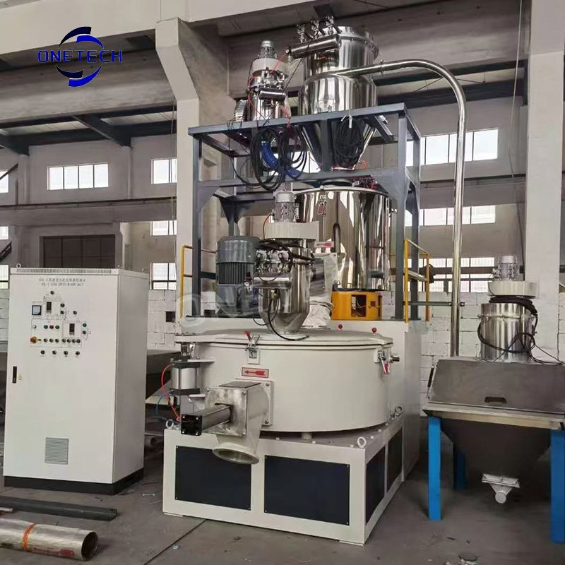 Automatic Hot and Cold PVC Mixer Unit