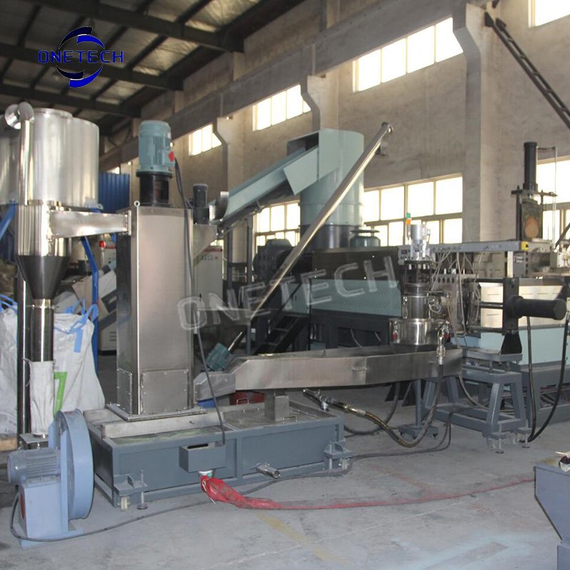 Double Stage PP Woven Bag Pelletizing Line