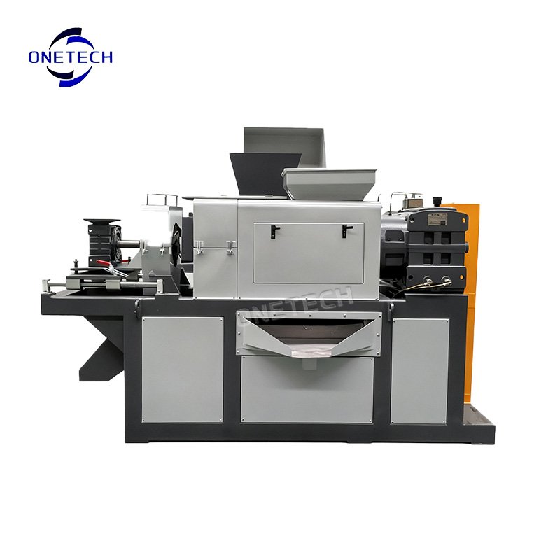 Dry Wet Type Woven Bag Squeezing Pelletizing Machine