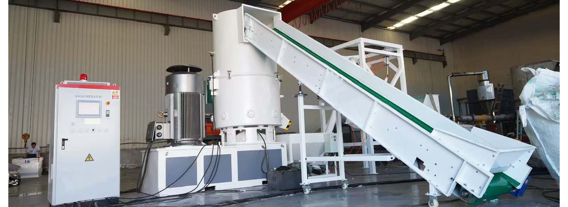 Integrated Processing Function PP PE film agglomerator machine