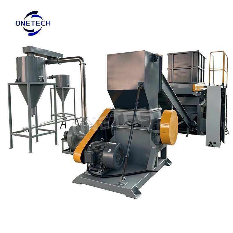 Large Diameter HDPE Pipe Shredder