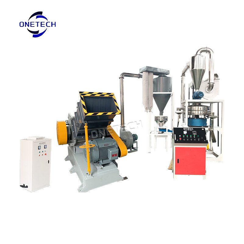 PVC Pipe Grinded Material Rotor Type Pulverizer
