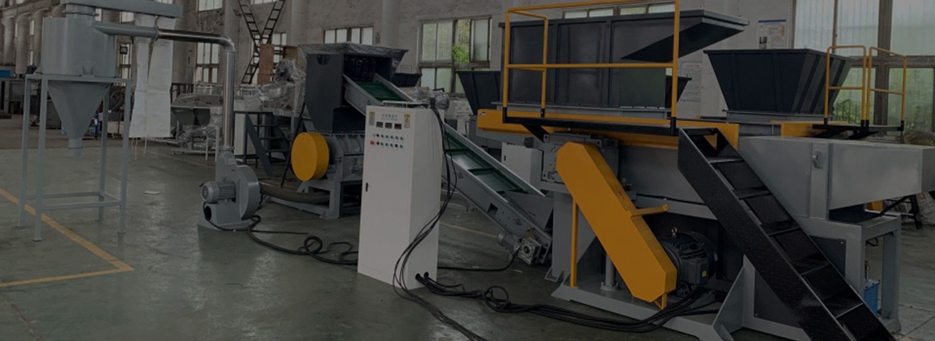 plastic lump shredder