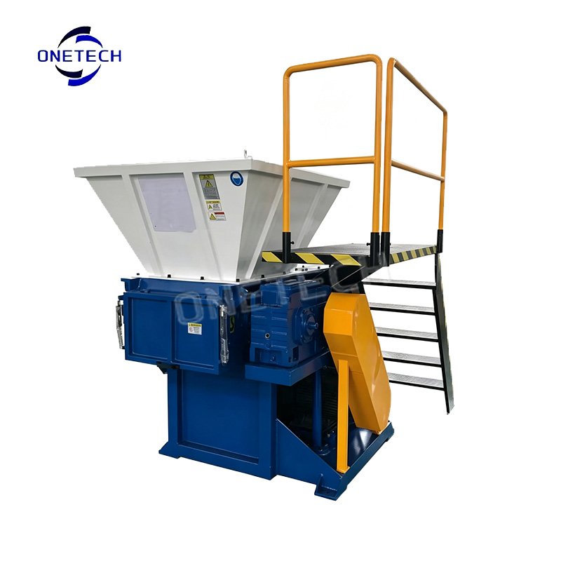 Single Shaft Electronic Waste Shredder